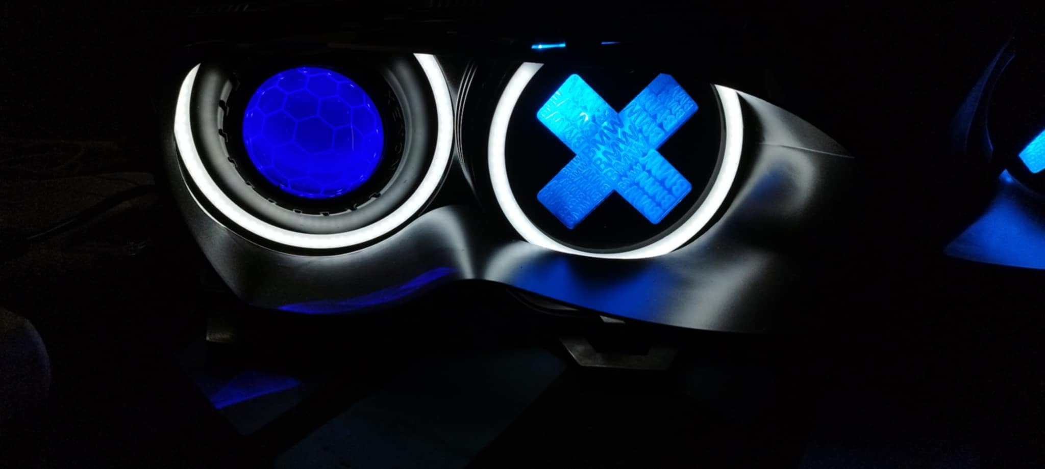 BMW E46 esituli – lähiplaan