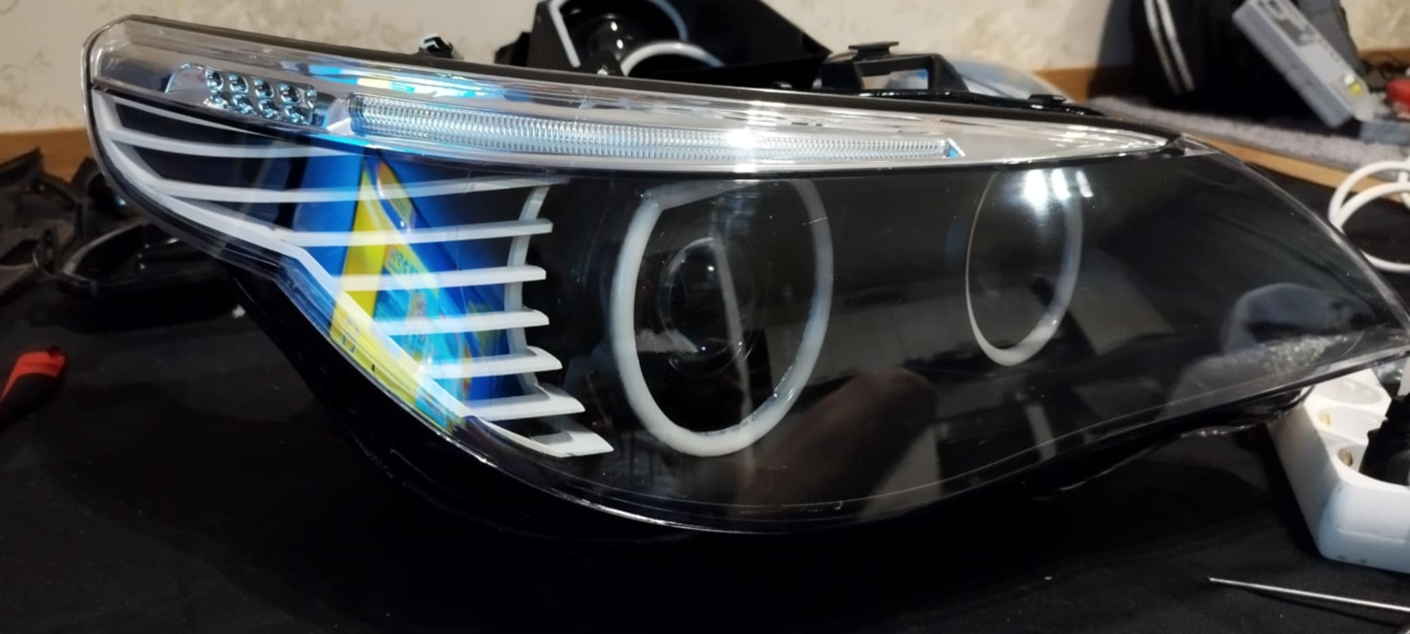 BMW E60/E61 esituli – pärast taastamist